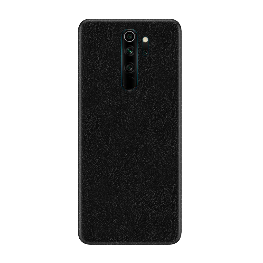 Cowhide Black Skin for Redmi Note 8 Pro