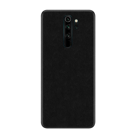 Cowhide Black Skin for Redmi Note 8 Pro