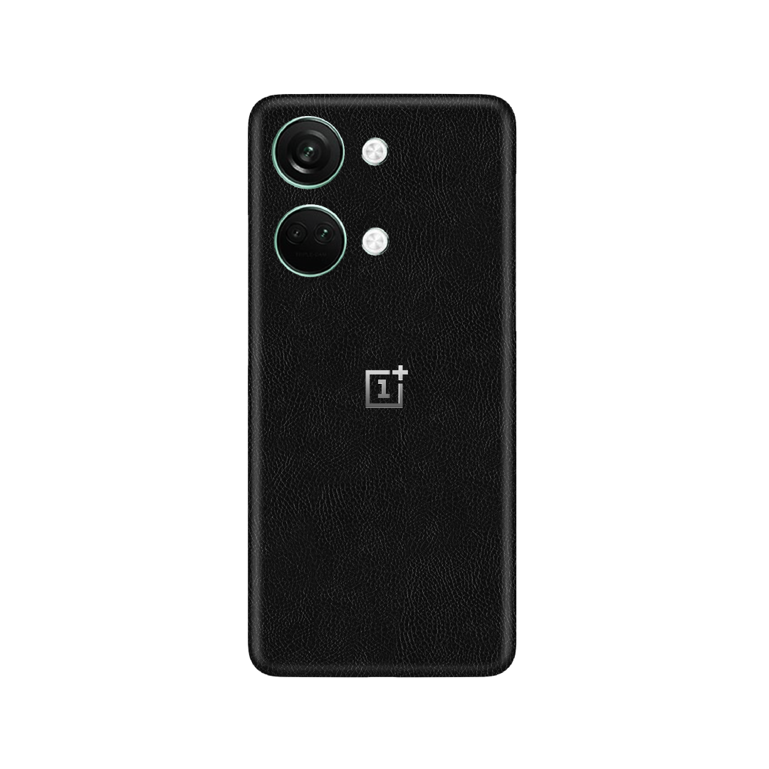 Cowhide Black Skin for OnePlus Nord 3 5G
