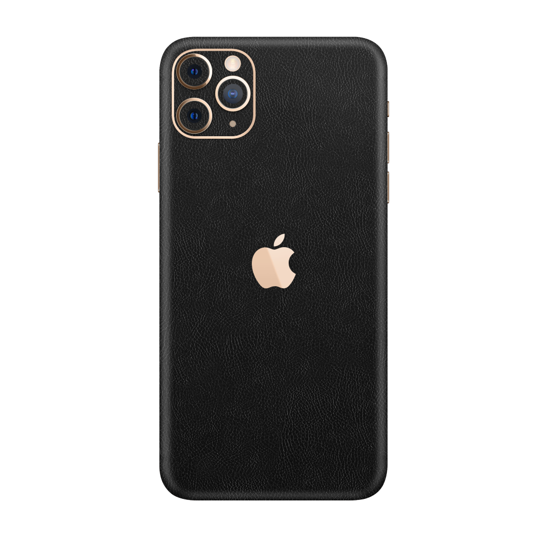 Cowhide Black Skin for iPhone 11 Pro Max