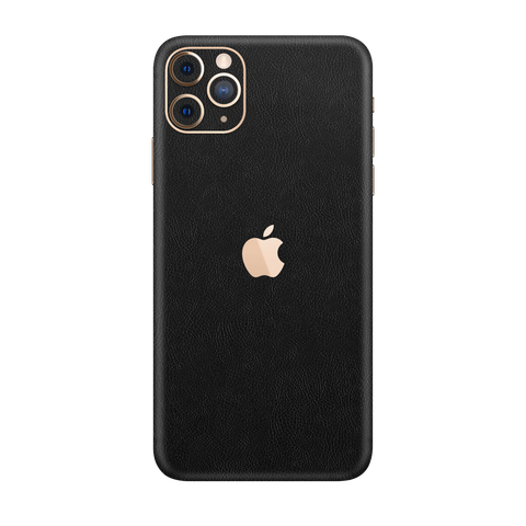 Cowhide Black Skin for iPhone 11 Pro Max