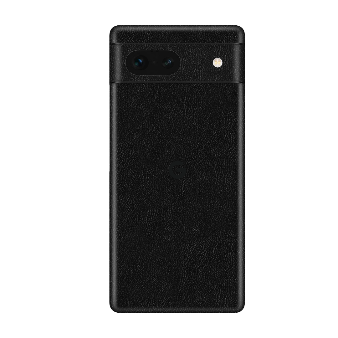 Cowhide Black Skin for Google Pixel 7A