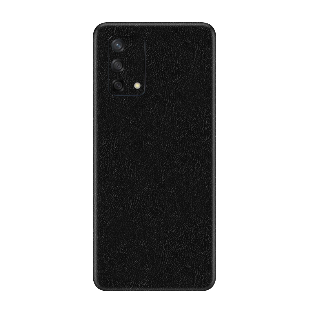 Cowhide Black Skin for Oppo F19