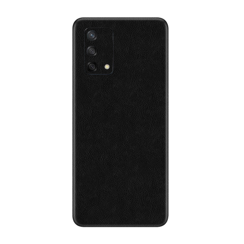 Cowhide Black Skin for Oppo F19