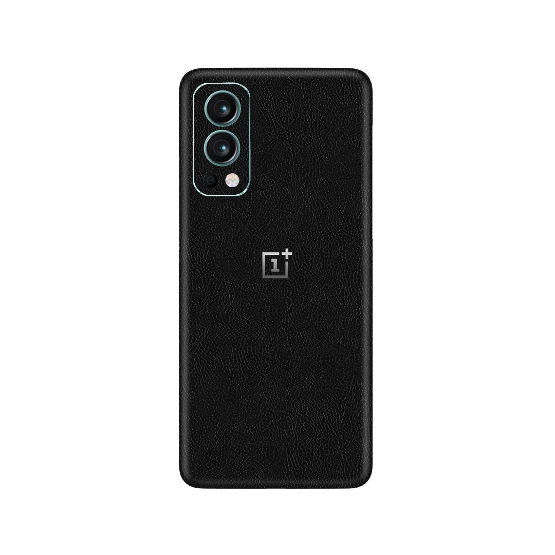 Cowhide Black Skin for OnePlus Nord 2 5G