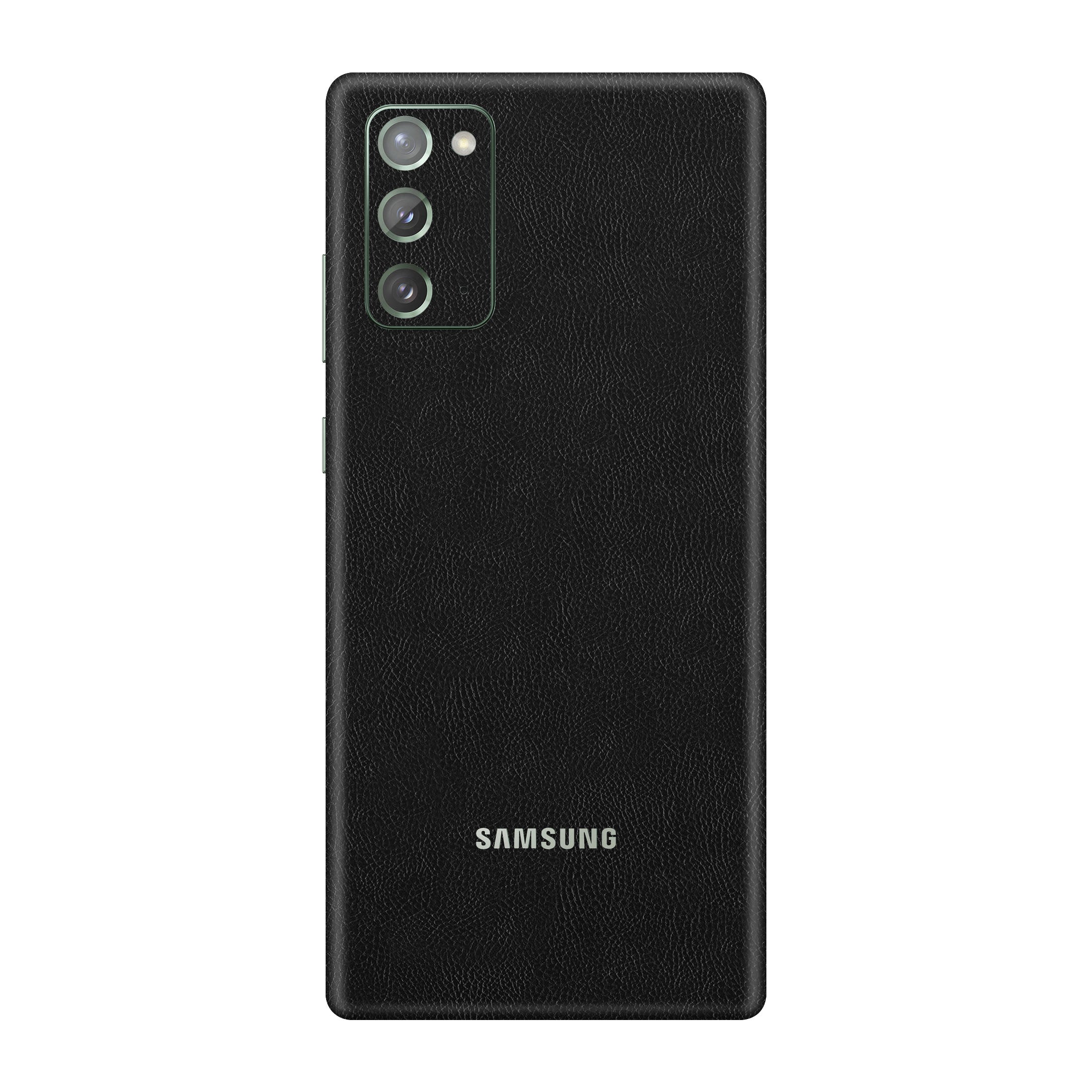 Cowhide Black Skin for Samsung Note 20