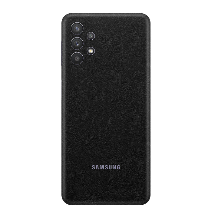 Cowhide Black Skin for Samsung A32