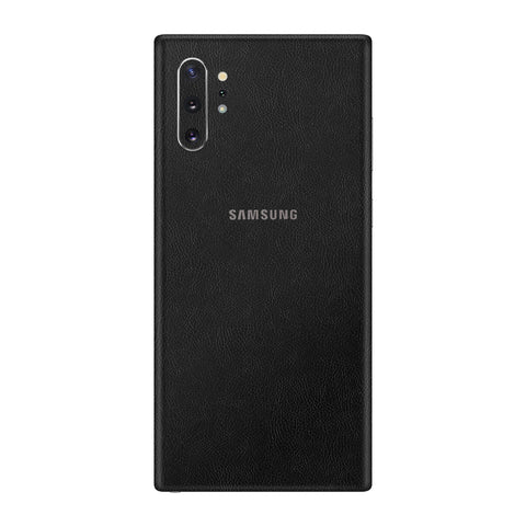 Cowhide Black Skin for Samsung Note 10 Plus