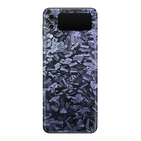 Black Forged Skin for Samsung Flip 3
