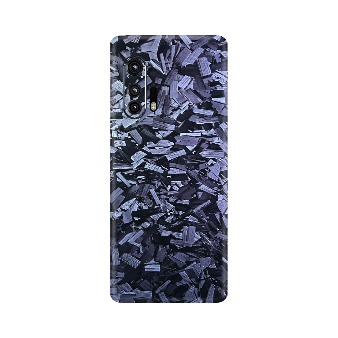 Forged Black Skin for Motorola Edge Plus