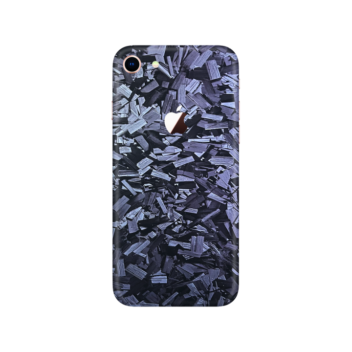 Black Forged Skin for iPhone SE 2022