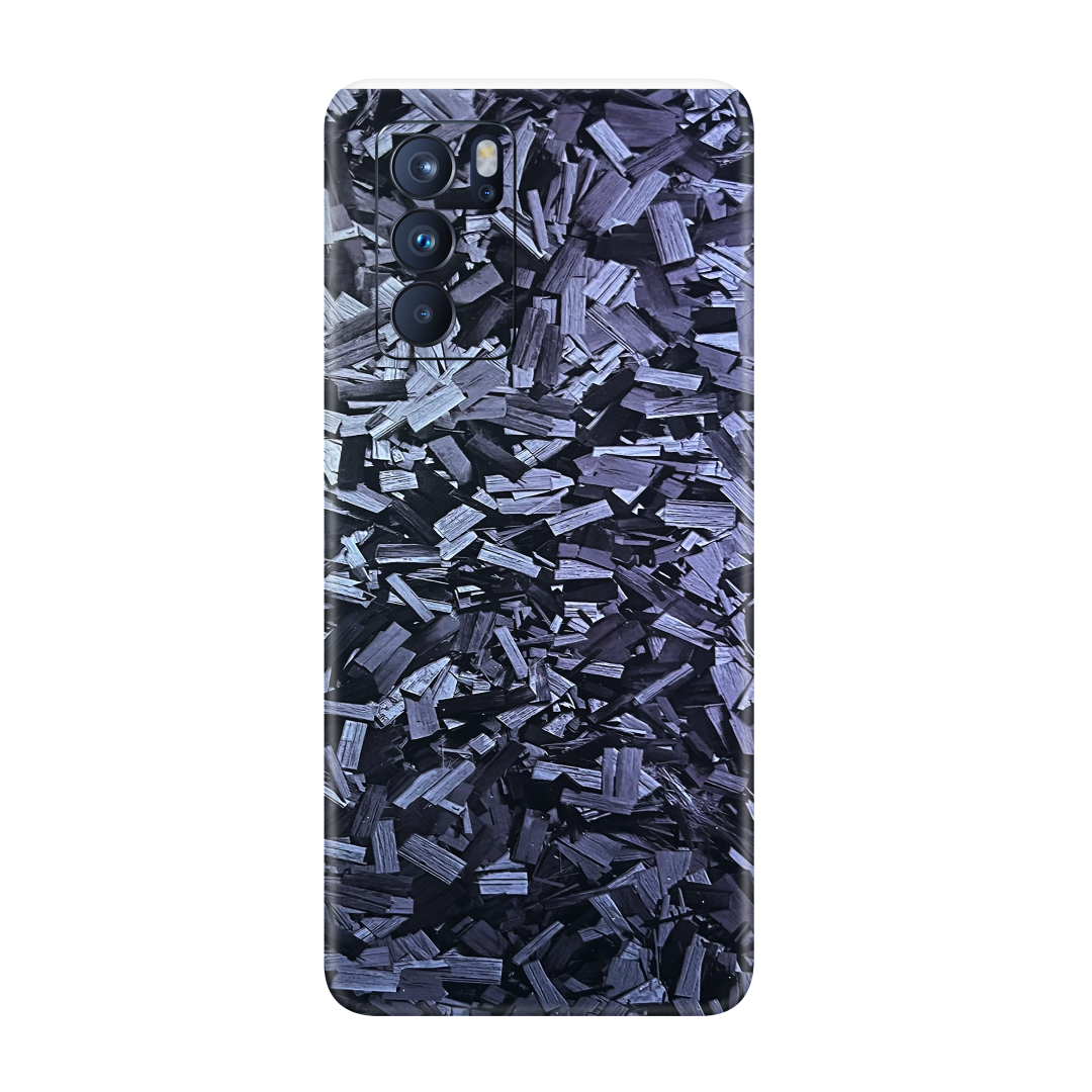 Forged Black Skin for Oppo Reno 6