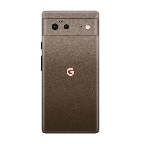 Matte Brown Metallic Skin for Google Pixel 6