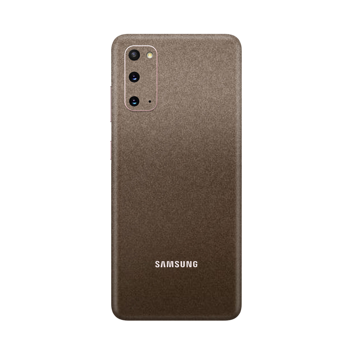 Matte Brown Metallic Skin for Samsung S20 Plus