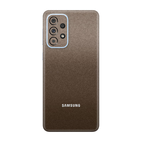 Matte Brown Metallic Skin for Samsung A53