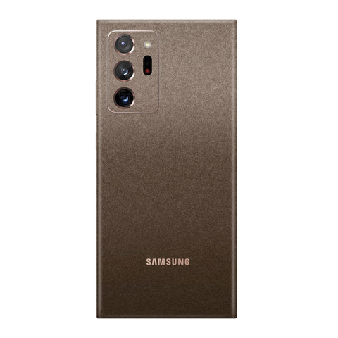 Matte Brown Metallic Skin for Samsung Note 20 Ultra