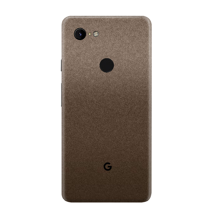 Matte Brown Metallic Skin for Google Pixel 3A XL