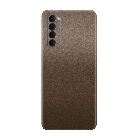 Brown Metallic Skin for Oppo Reno 4 Pro