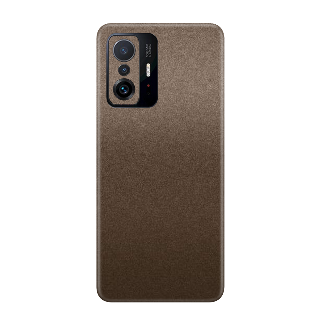 Brown Metallic Skin for MI 11T Pro