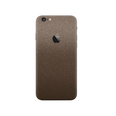 Matte Brown Metallic Skin for iPhone 6/6s