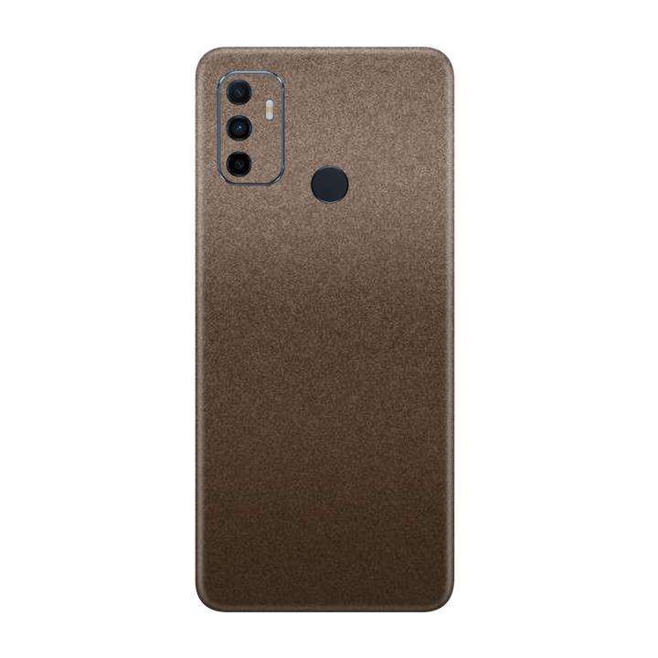 Brown Metallic Skin for Oppo A53s