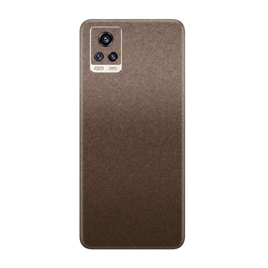 Brown Metallic Skin for Vivo V20