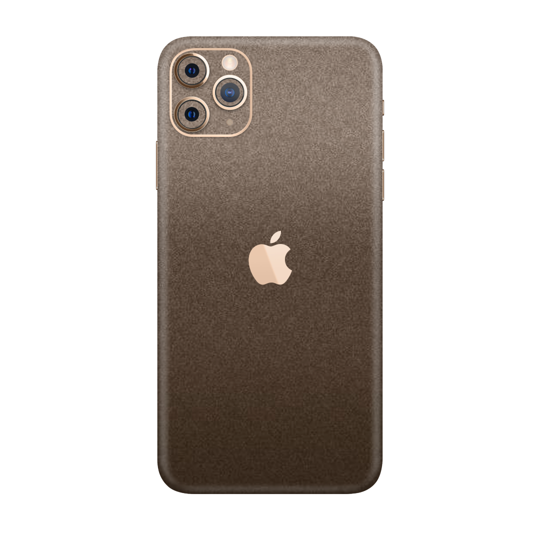 Matte Brown Metallic Skin for iPhone 11 Pro Max