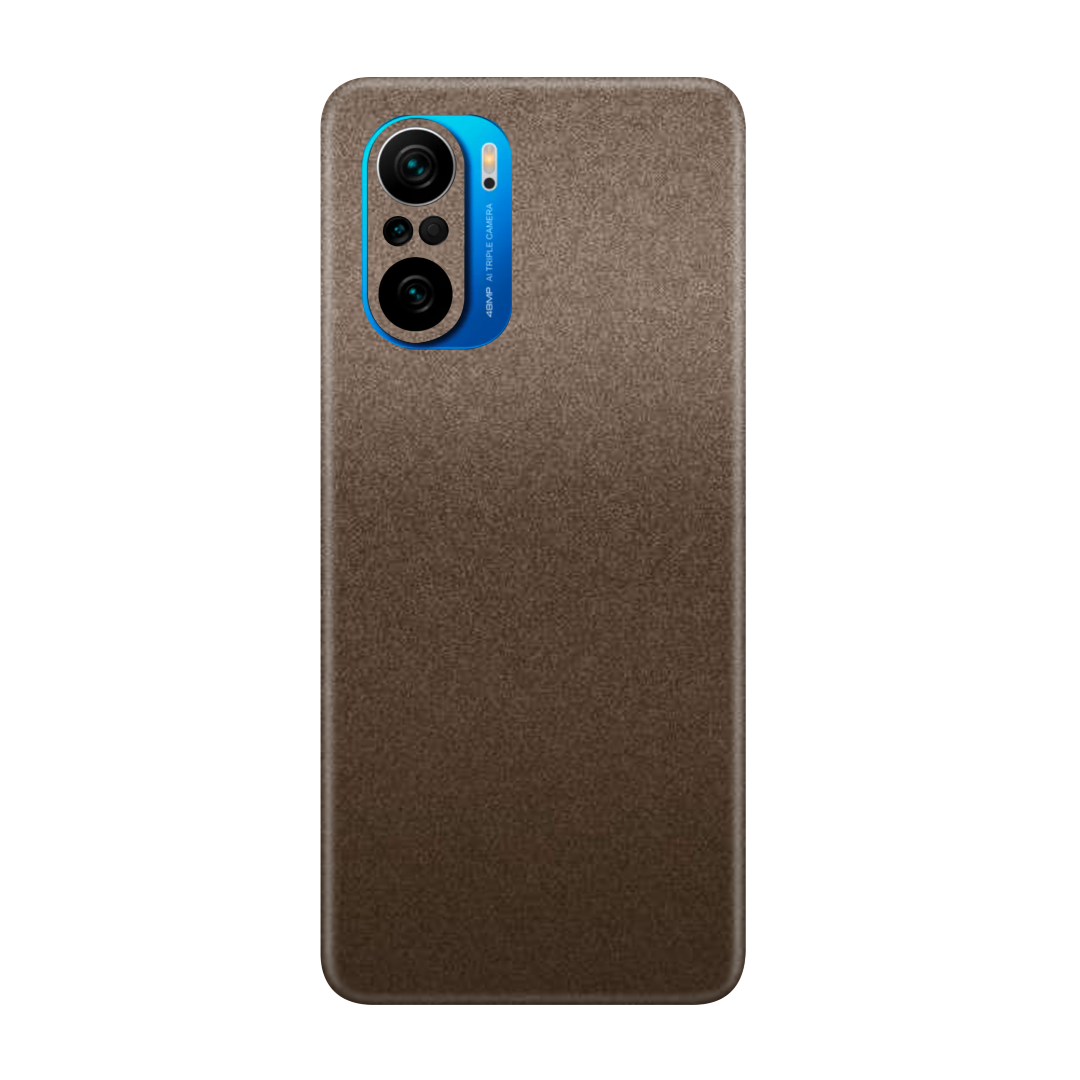 Brown Metallic Skin for Poco F3