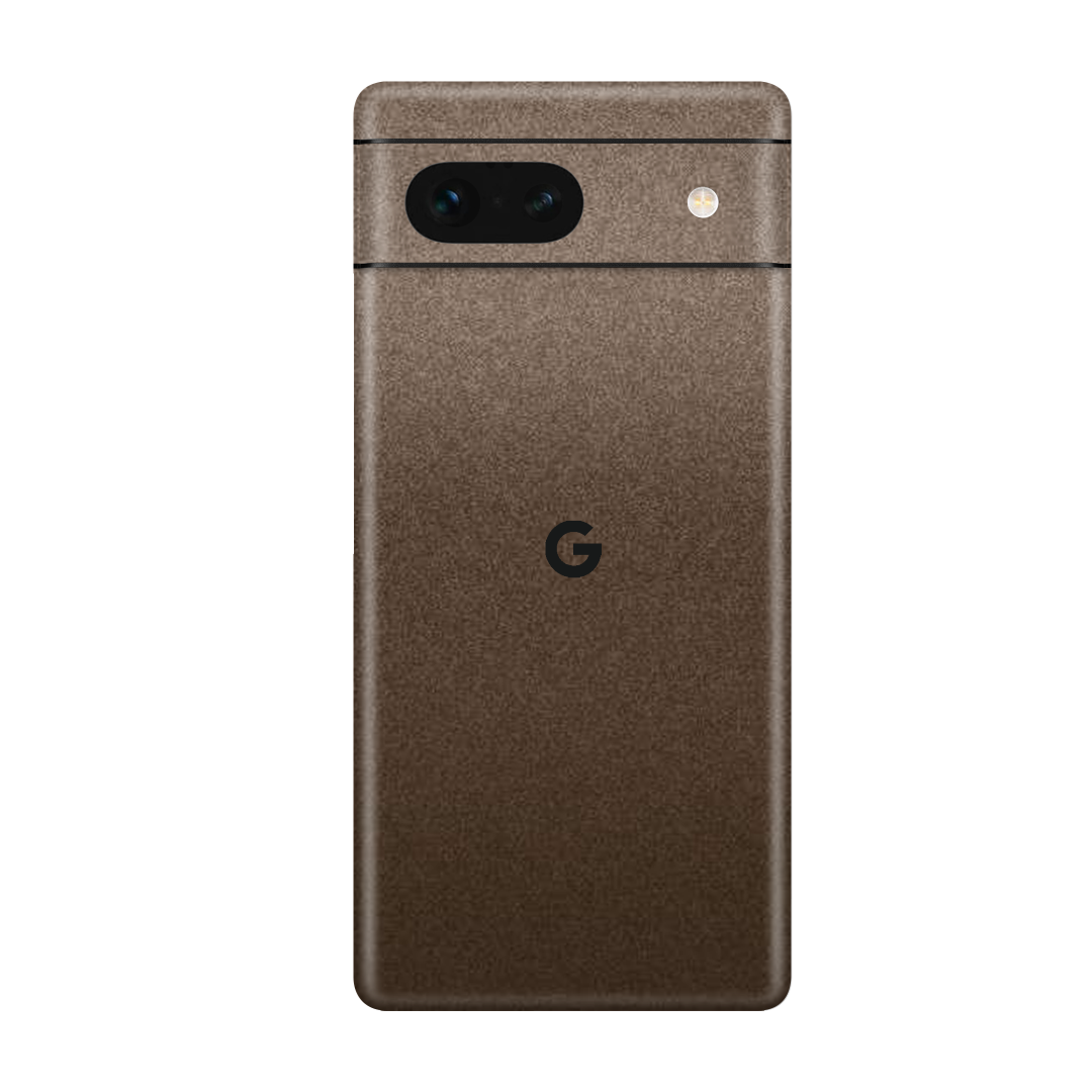 Matte Brown Metallic Skin for Google Pixel 7A