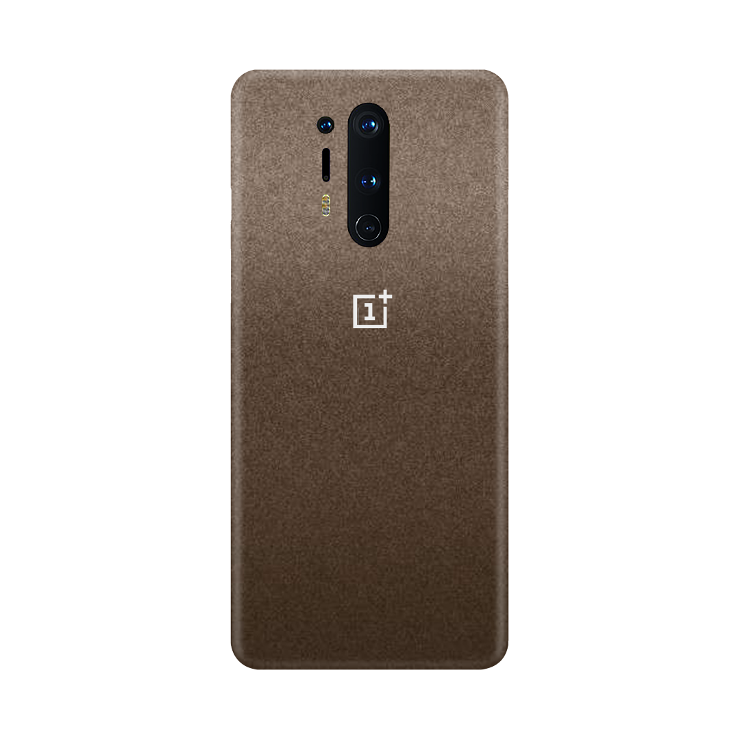 Matte Brown Metallic Skin for OnePlus 8 Pro