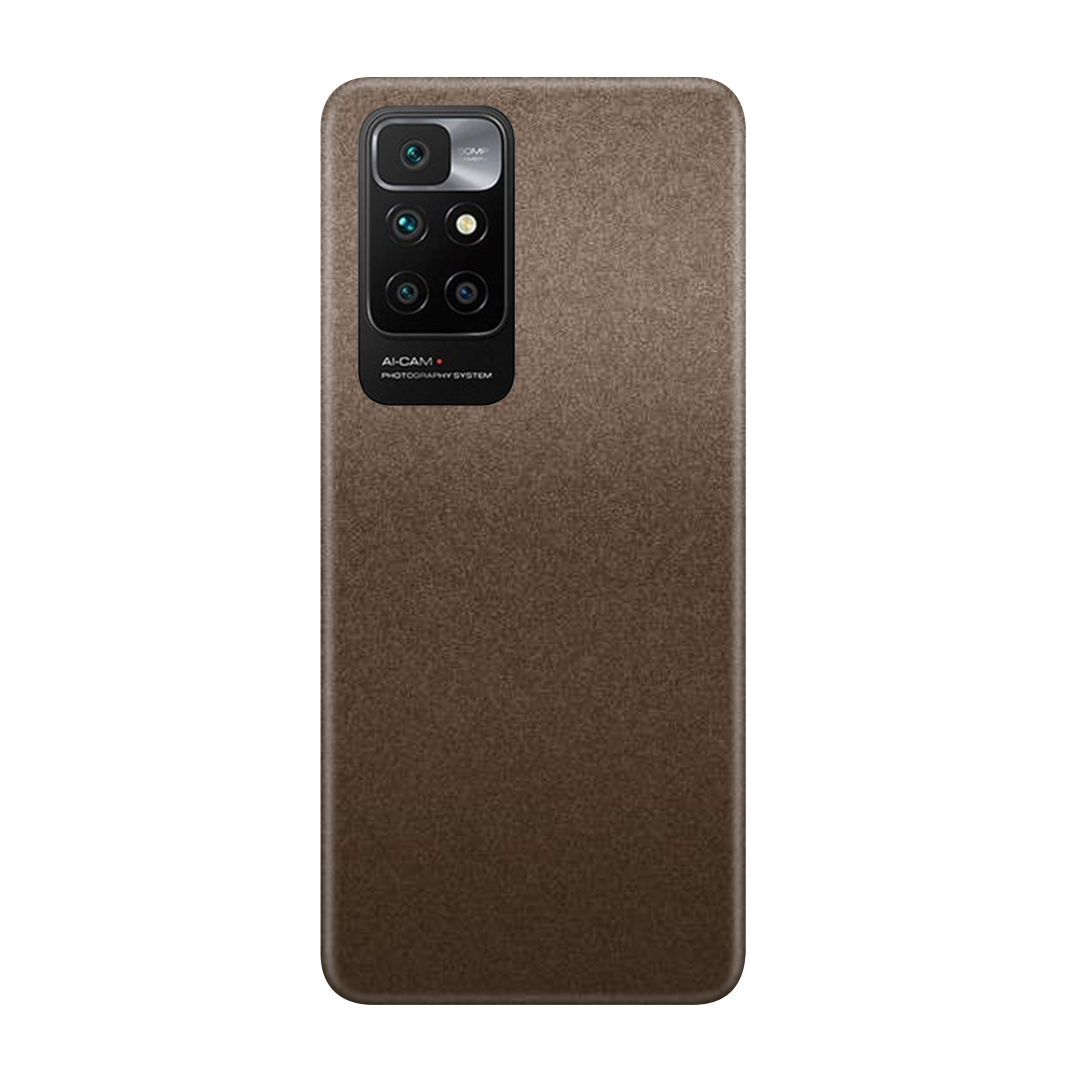 Brown Metallic Skin for Redmi Note 10