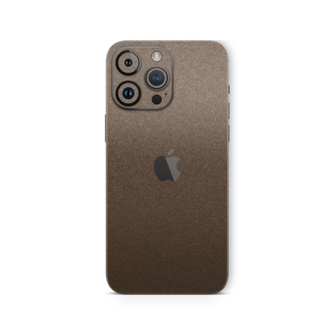 Brown Metallic Skin for Iphone 15 Pro Max