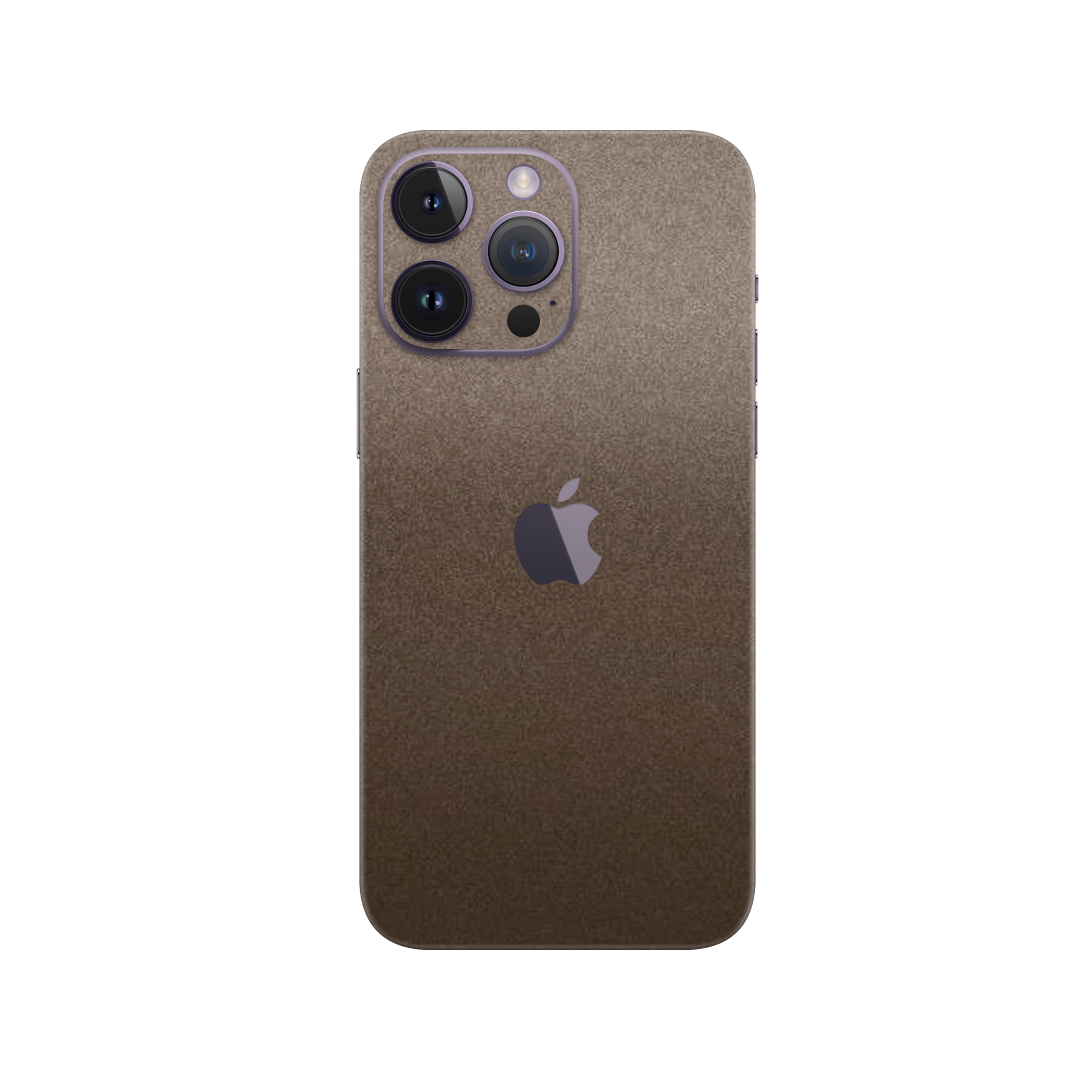 Brown Metallic Skin for IPhone 14 Pro Max