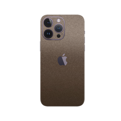 Brown Metallic Skin for IPhone 14 Pro Max