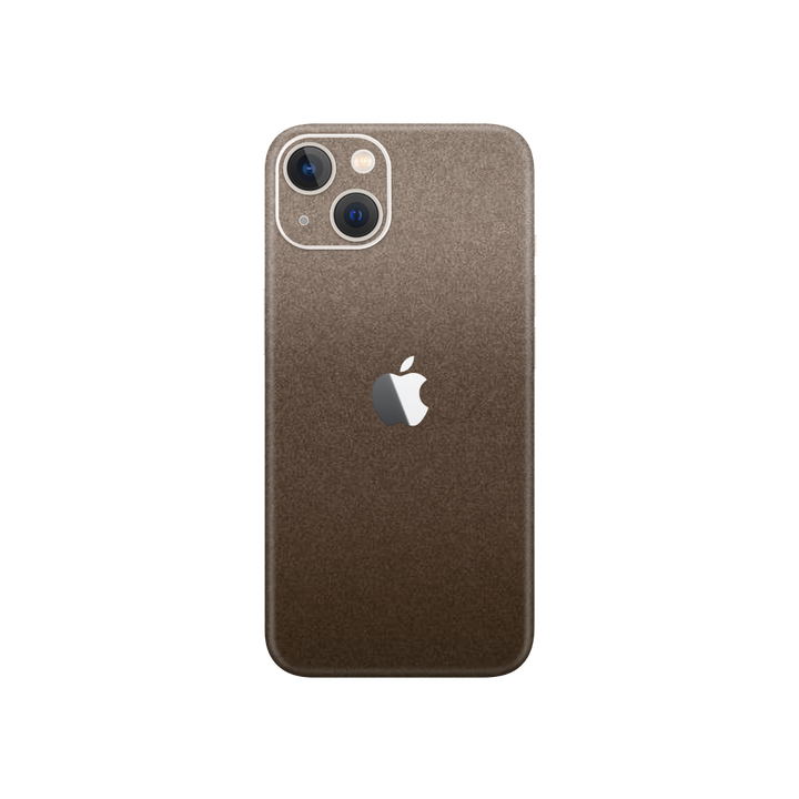 Matte Brown Metallic Skin for iPhone 13 Mini