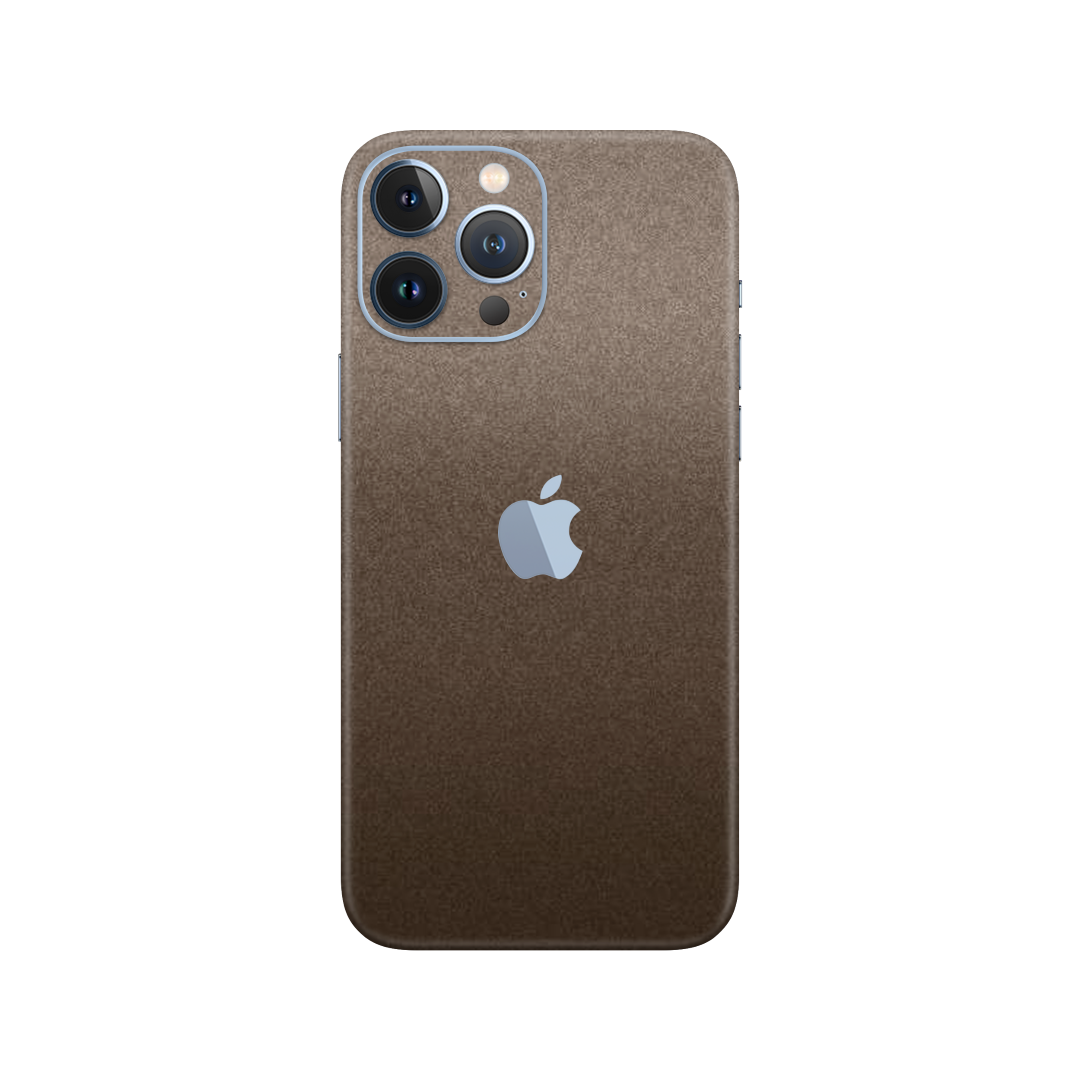 Matte Brown Metallic Skin for iPhone 13 Pro Max