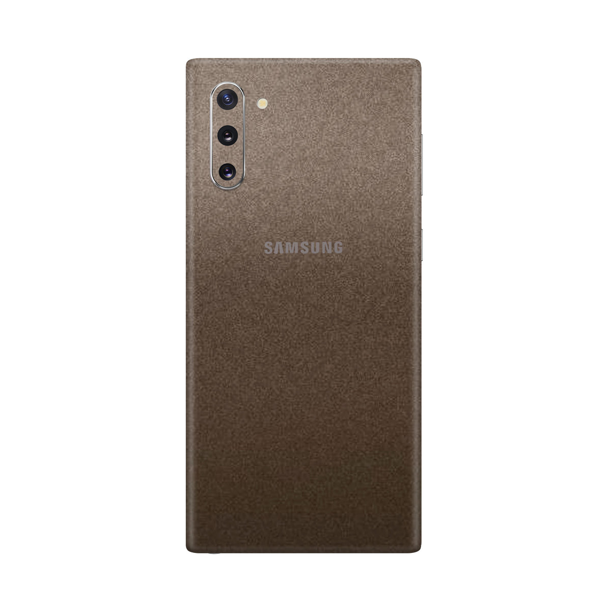 Matte Brown Metallic Skin for Samsung Note 10