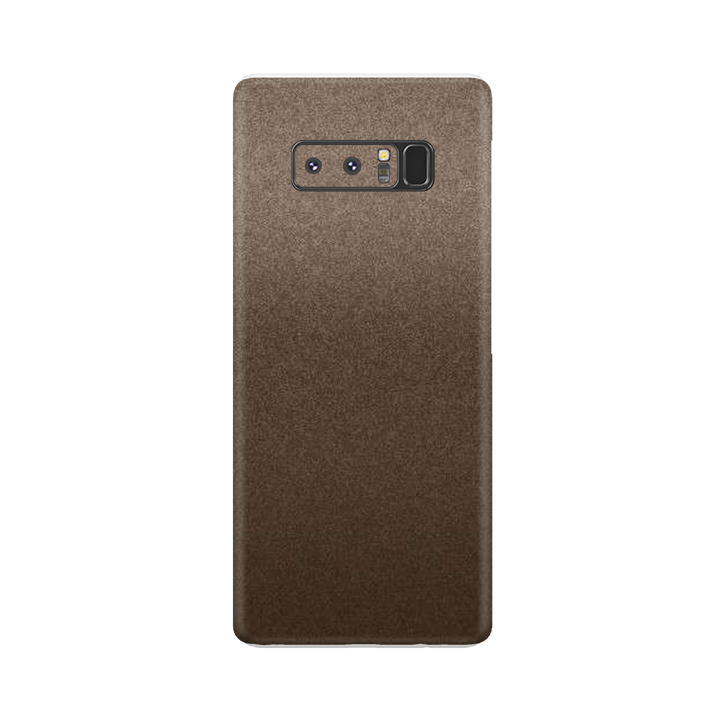 Matte Brown Metallic Skin for Samsung Note 8