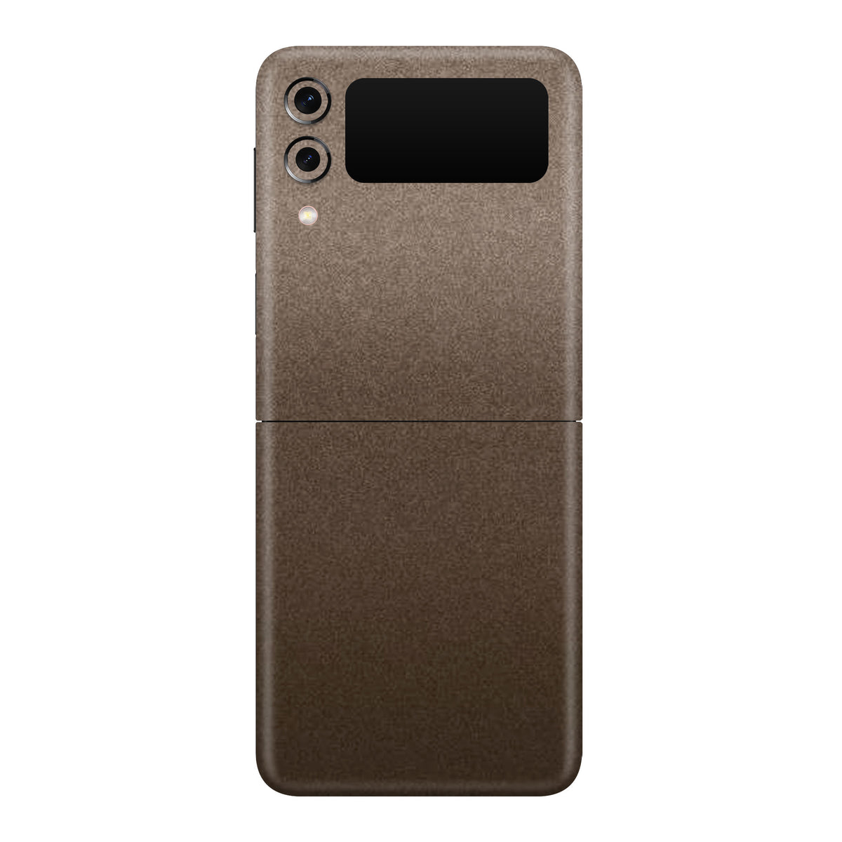 Matte Brown Metallic Skin for Samsung Flip 4