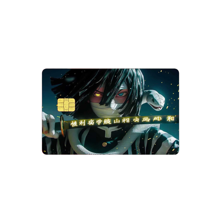 Anime 33 Holographic Card Skin