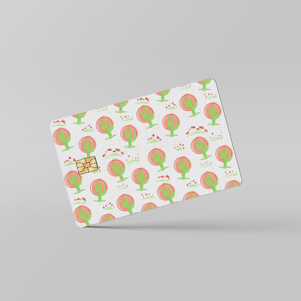 Cactus - Debit & Credit Card Skin