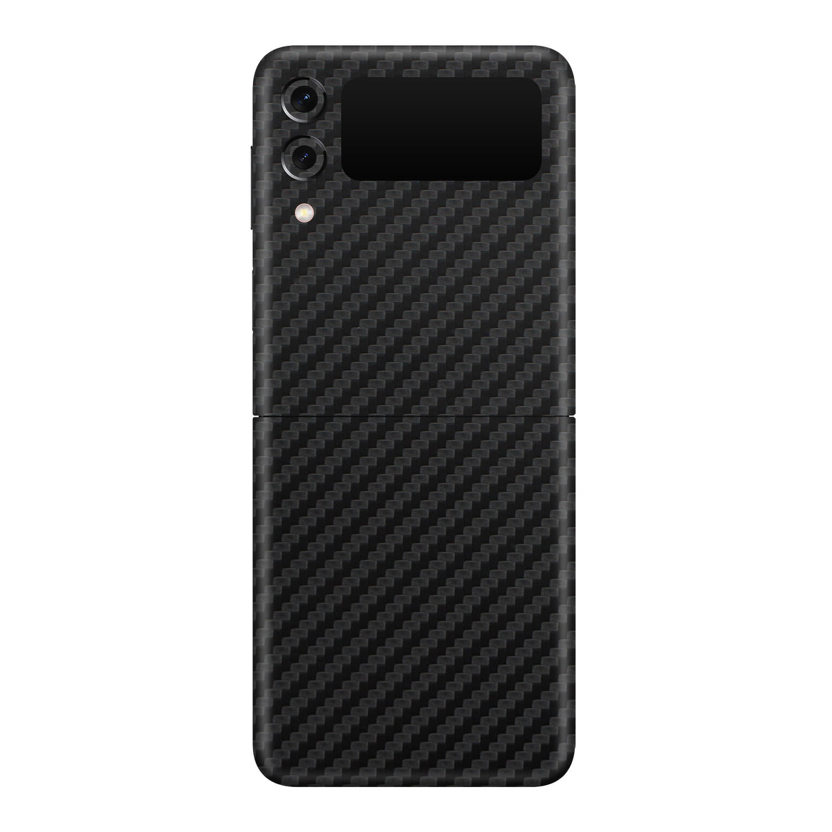 Carbon Fiber Black Skin for Samsung Flip 3