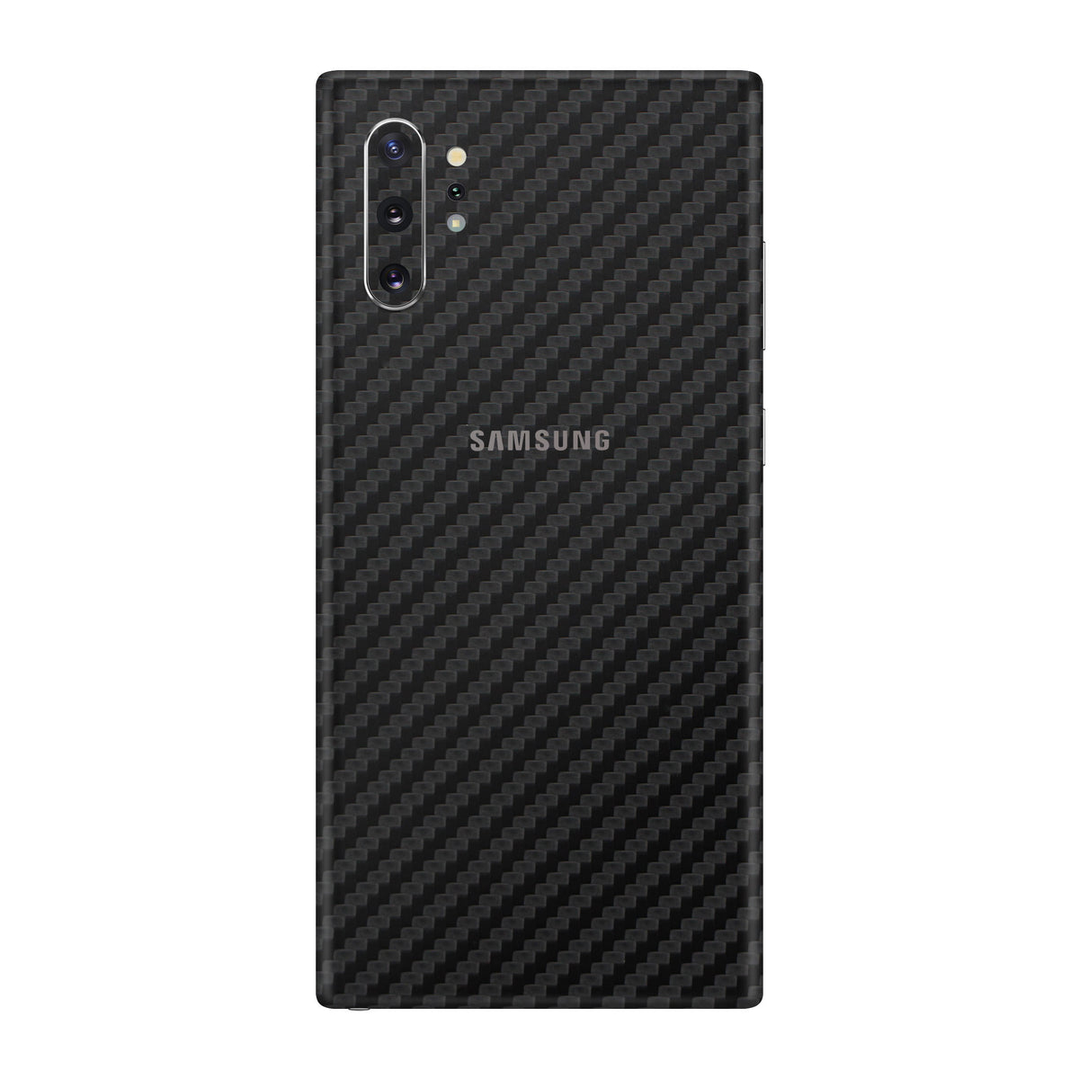 Carbon Fiber Black Skin for Samsung Note 10 Plus