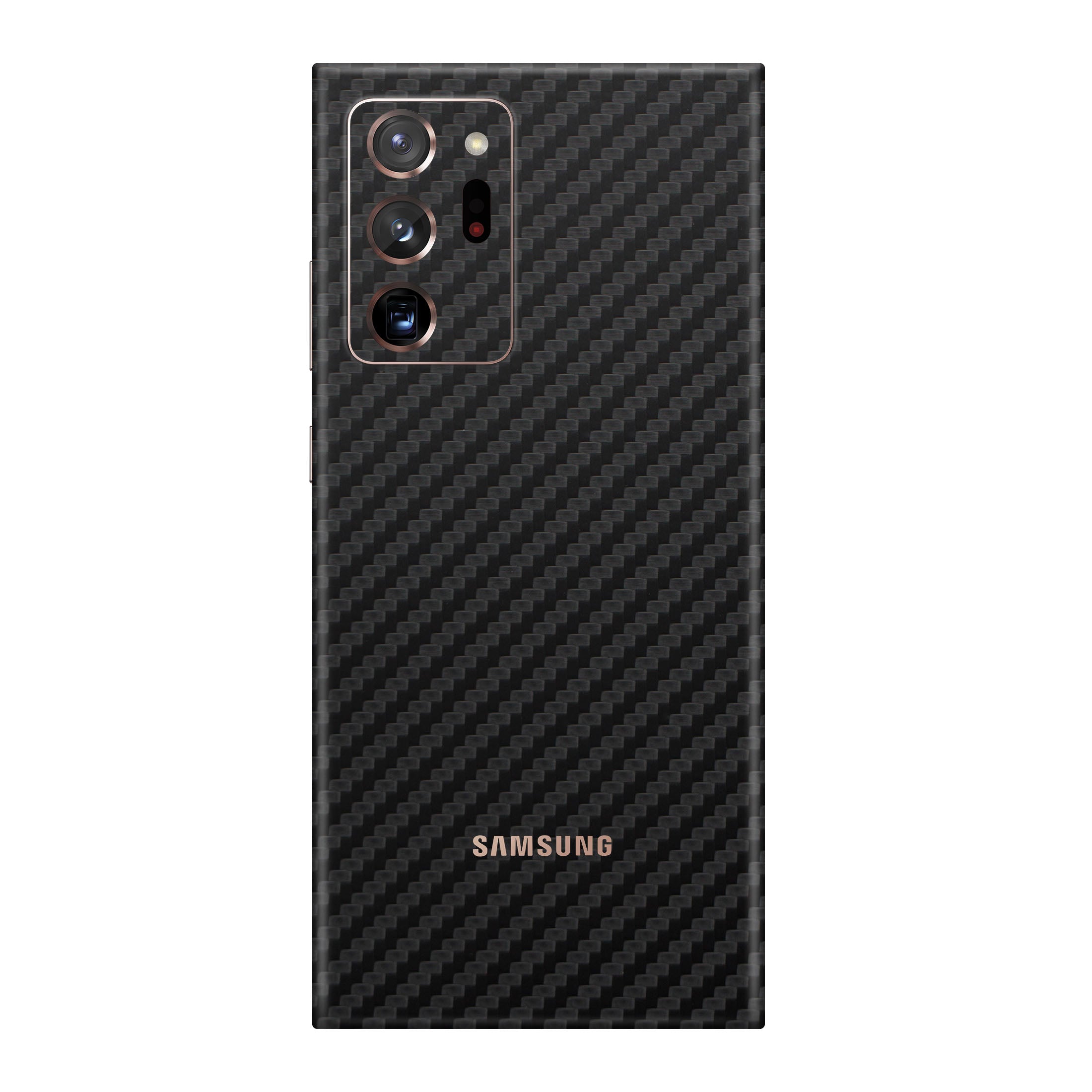 Carbon Fiber Black Skin for Samsung Note 20 Ultra