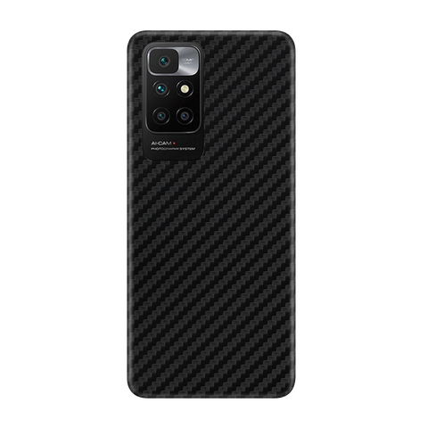 Carbon Fiber Black Skin for Redmi Note 10