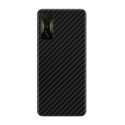 Carbon Fiber Black Skin for Poco 4 GT