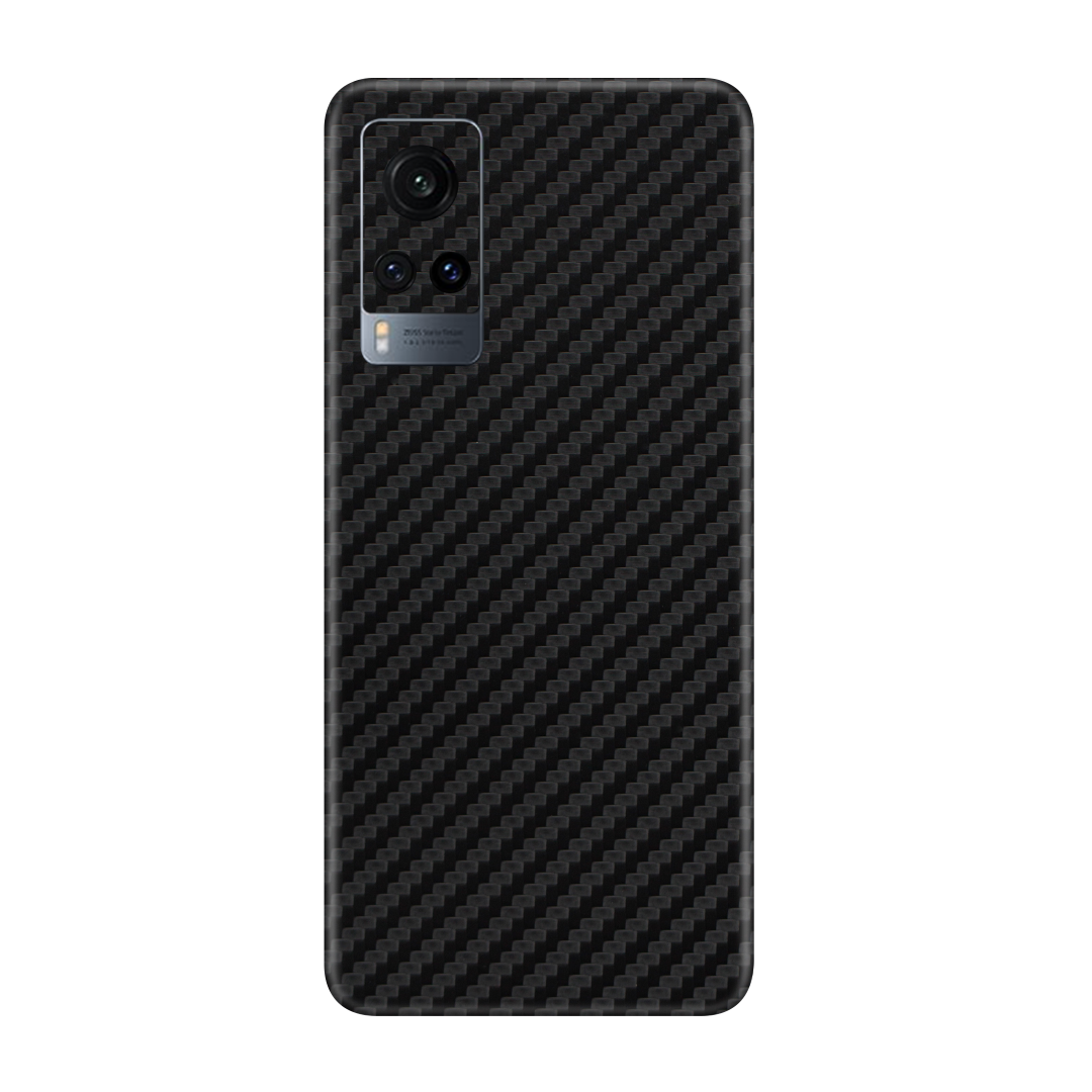 Carbon Fiber Black Skin for Vivo X60 Pro