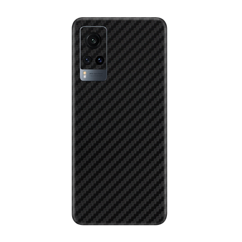 Carbon Fiber Black Skin for Vivo X60 Pro