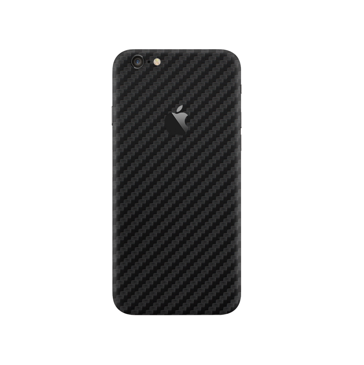 Carbon Fiber Black Skin for iPhone 6/6s