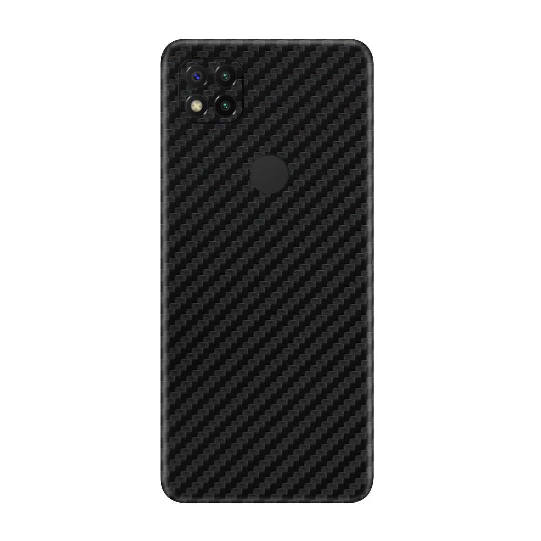 Carbon Fiber Black Skin for Redmi 9c